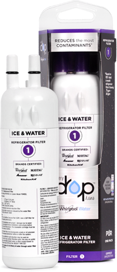 Whirlpool® EveryDrop™ Ice and Water Refrigerator Filter 1-EDR1RXD1