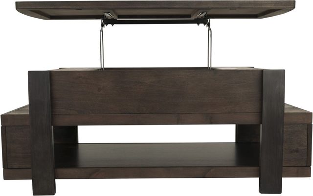 Signature Design by Ashley® Vailbry Brown Lift Top Coffee Table 3