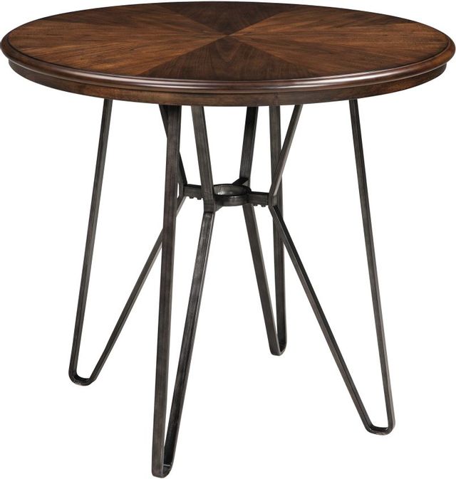 Table hauteur comptoir ronde hauteur comptoir Centiar, brun, Signature Design by Ashley® 0