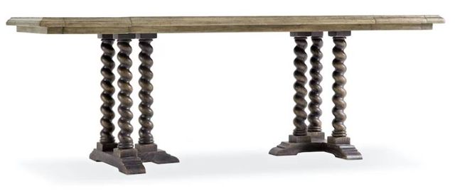 Hooker® Furniture La Grange Antique Varnish 60" Friendship Table