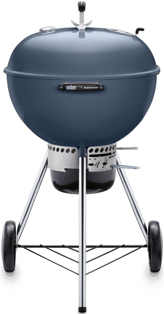 Weber® Grills® Master-Touch® 22" Slate Blue Portable Charcoal Grill-0