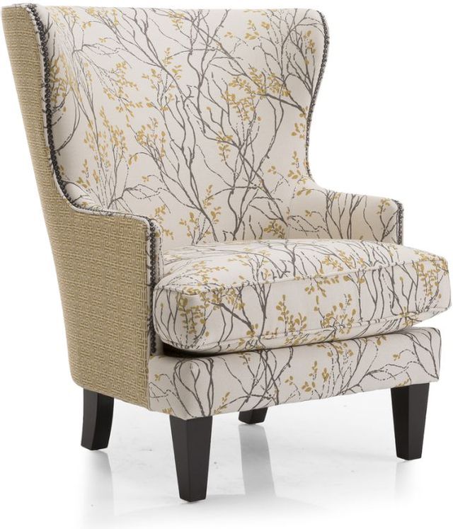 Decor-Rest® Furniture LTD 2492CLG Beige/Multi-colour Accent Chair