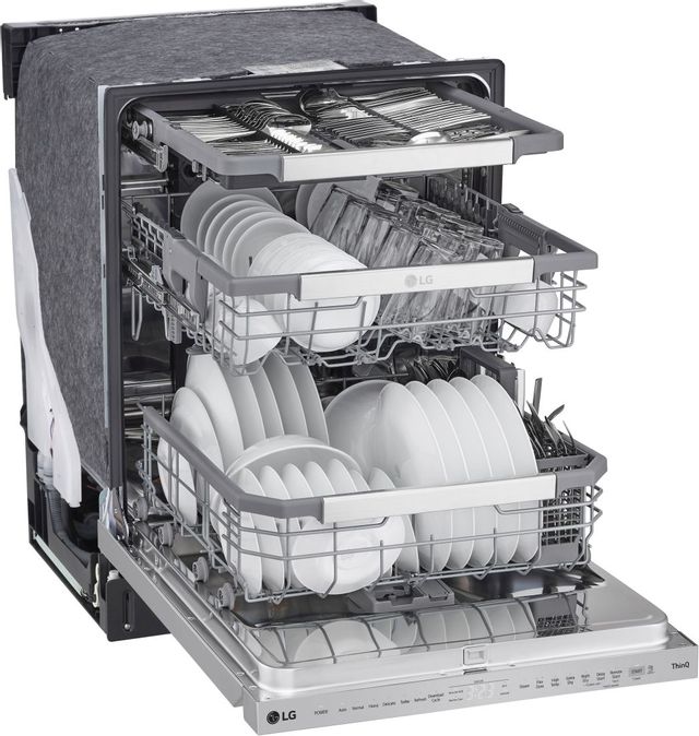 LG 24" PrintProof™ Stainless Steel Top Control Built In Dishwasher 3