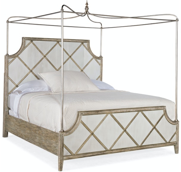 Hooker® Furniture Sanctuary 2 Le Sable Canopy California King Panel Bed
