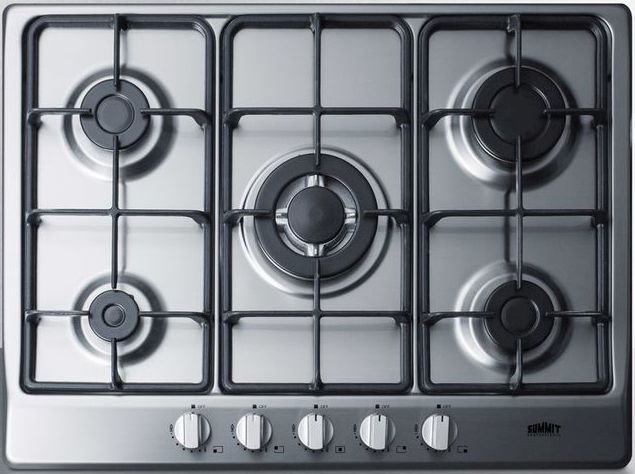 Summit® 30" Stainless Steel Gas Cooktop