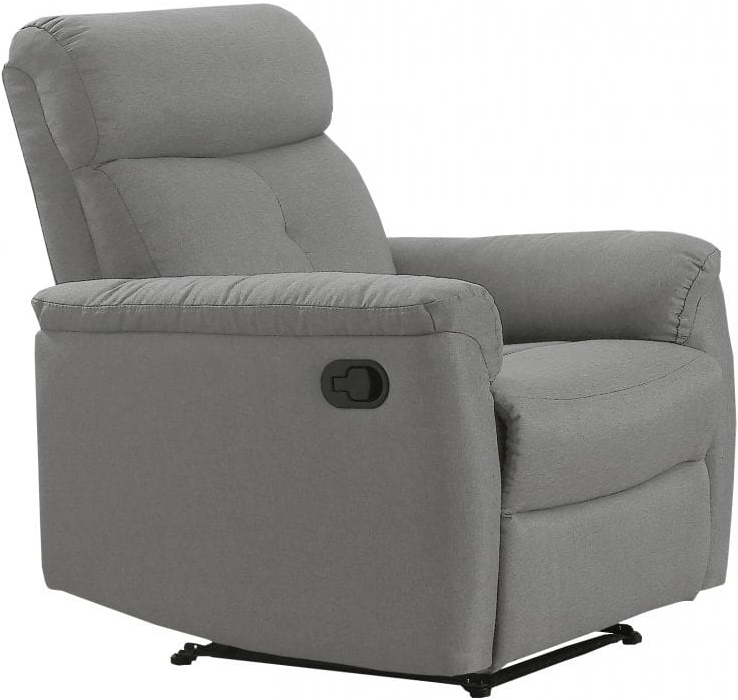 recliner chair light grey