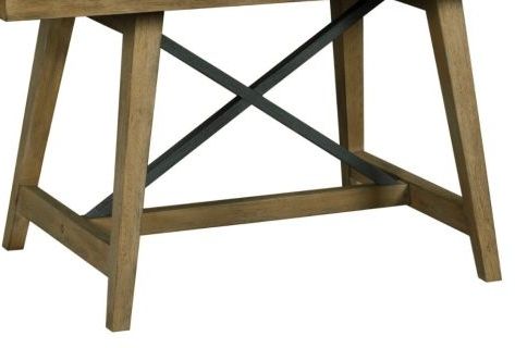Kincaid Furniture The Nook Brushed Oak 60" Trestle Table 1