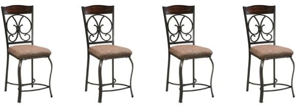 Signature Design by Ashley® Glambrey 4-Piece Brown Dining Room Chair Set