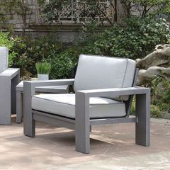 Furniture of America® Ballyshannon Gray Set Of 2 Arm Chair