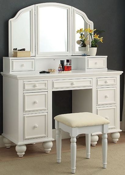 Furniture of America® Athy White Vanity-0