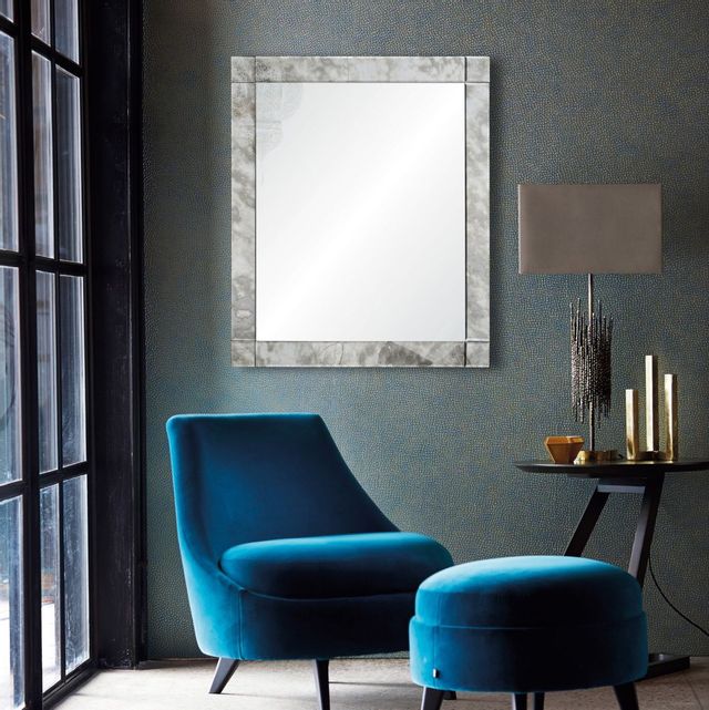 Miroir mural Auriga, noir, Renwil® 5