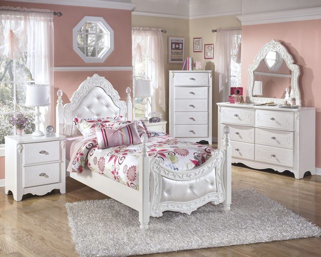 Signature Design by Ashley® Exquisite White Youth Bedroom Mirror 2