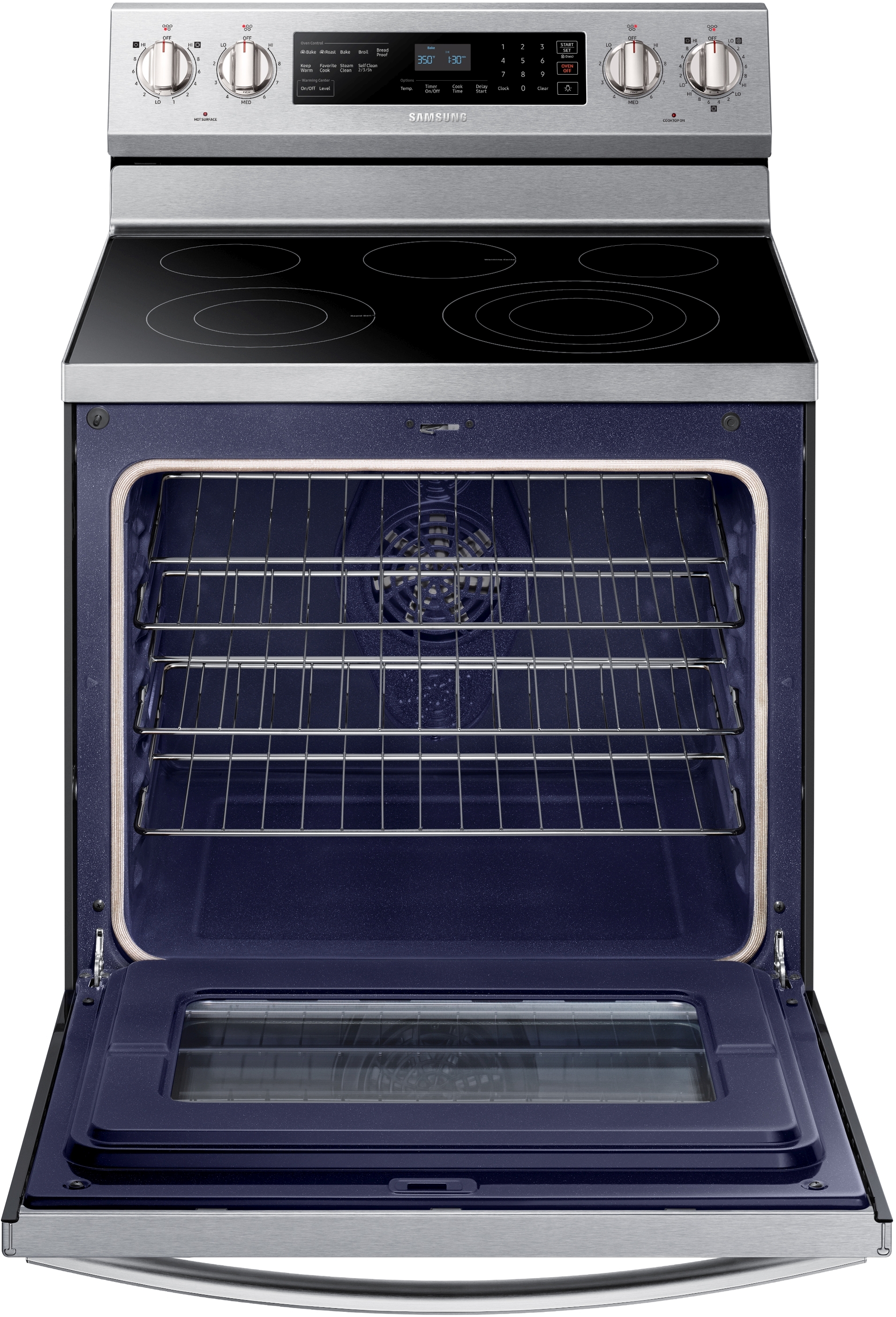 blue electric range