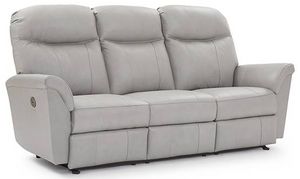 Best® Home Furnishings Caitlin Power Space Saver® Leather Sofa