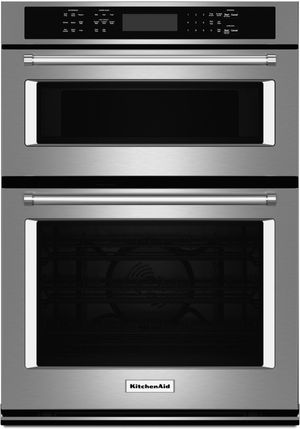 KitchenAid® 27" Stainless Steel Electric Built In Oven/Microwave Combo
