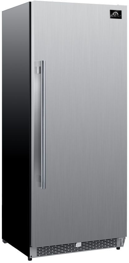 FORNO® Alta Qualita 14.6 Cu. Ft. Stainless Steel Column Refrigerator 1