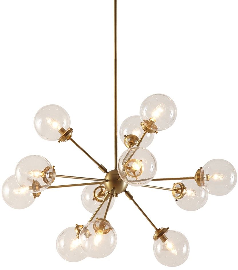 Olliix by INK+IVY Gold Paige Chandelier