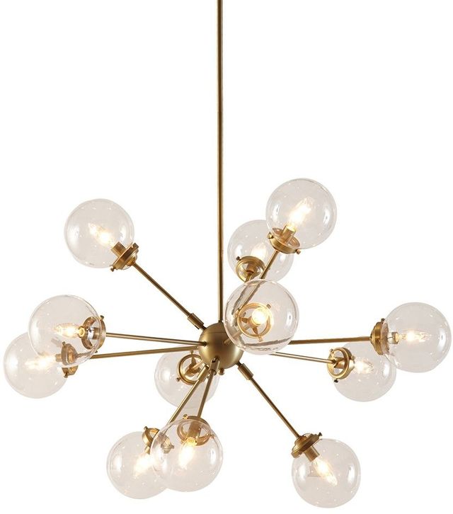 Olliix by INK+IVY Gold Paige Chandelier-0