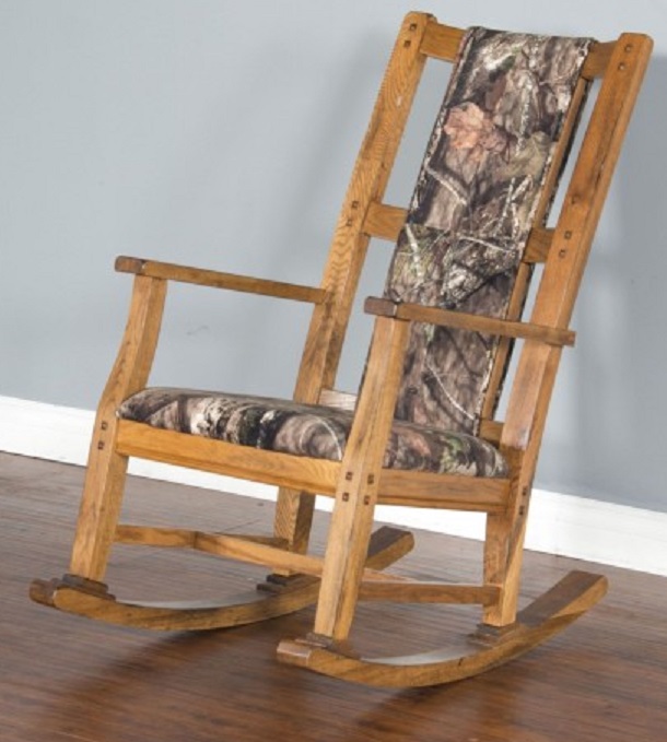 mossy oak rocking chair