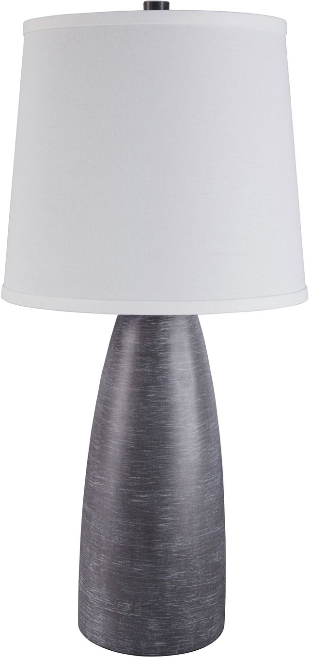 Signature Design by Ashley® Shavontae 2-Piece Gray Poly Table Lamps-1