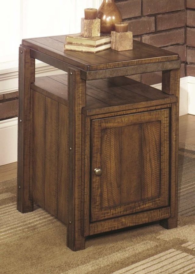 Null Furniture 1017 Umber Chairside Cabinet