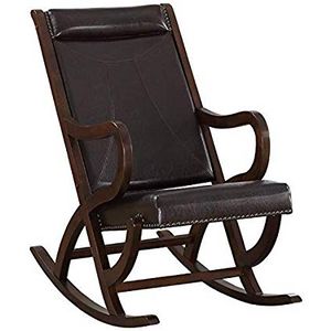ACME Furniture Triton Espresso/Walnut Rocking Chair