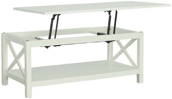 Progressive® Furniture Seascape I 3-Piece Textured White Living Room Table Set-2