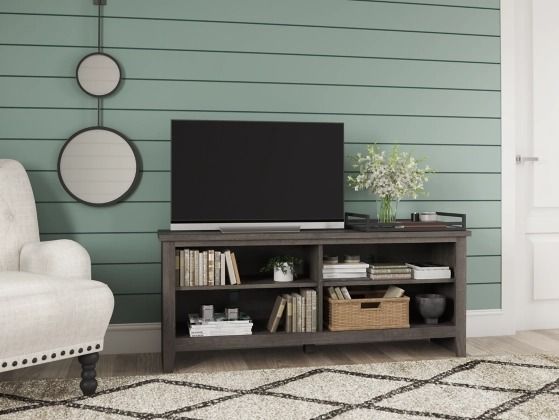Signature Design by Ashley® Arlenbry Gray TV Stand 4