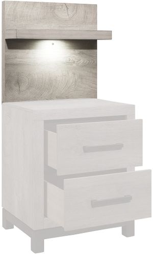 Homelegance® Zephyr Taupe Wall Panel for Nightstand