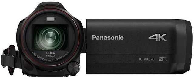 Panasonic® 4K Ultra HD Camcorder 1