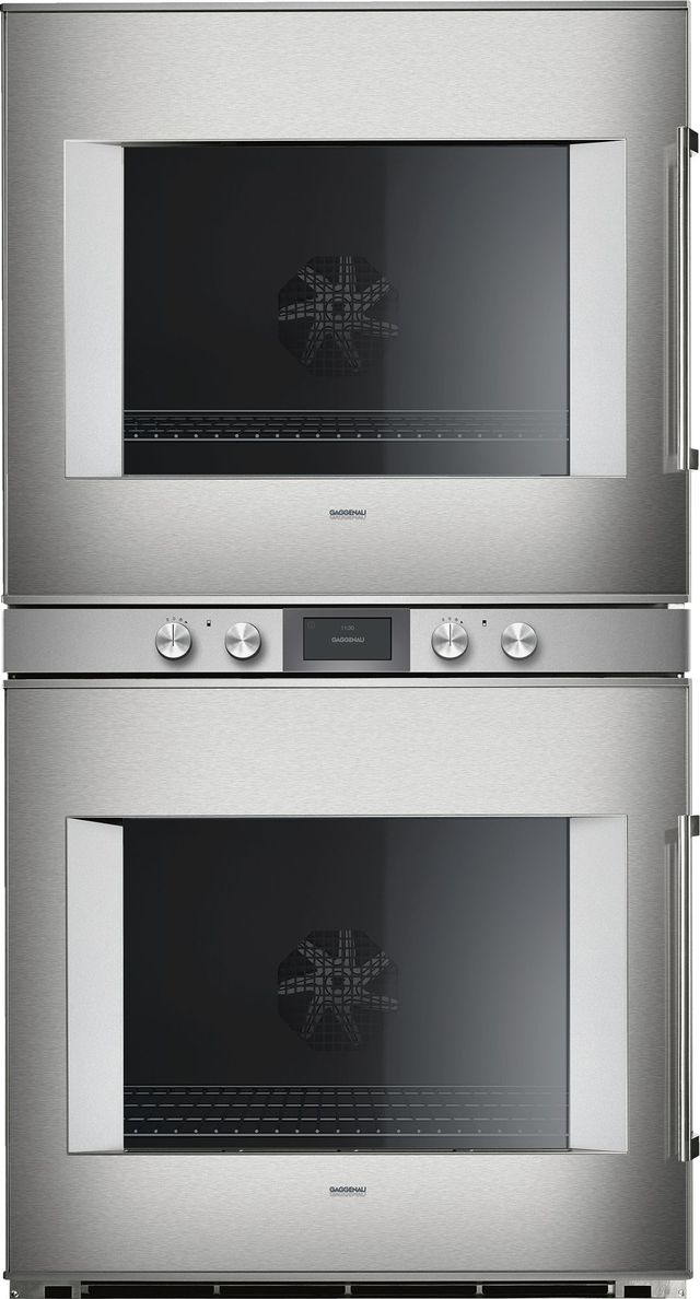 Gaggenau 400 Series 30" Stainless Steel Frame Electric Double Oven Built In