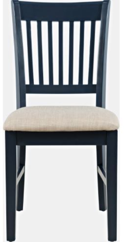 Jofran Inc. Craftsman Navy Blue Desk Chair-1