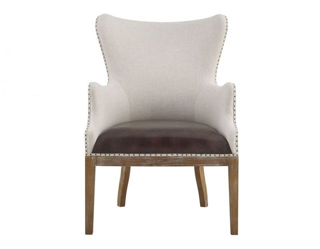 George Beige Accent Chair