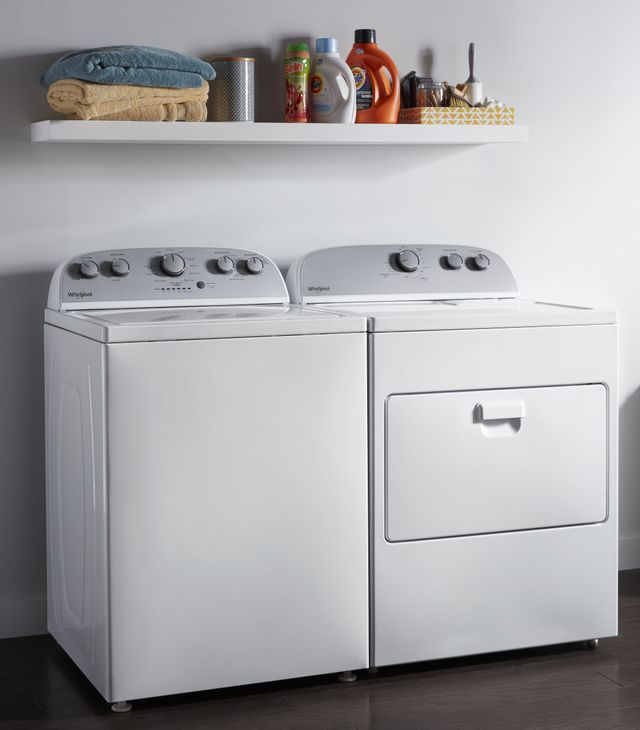 Whirlpool® Front Load Electric Dryer-White 18