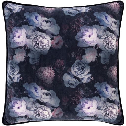 Surya Horticulture Violet 20" x 20" Toss Pillow with Polyester Insert-0