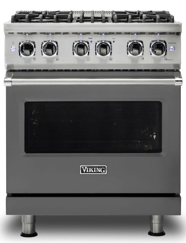 Viking® Professional 5 Series 30" Stainless Steel Pro Style Dual Fuel Range 10