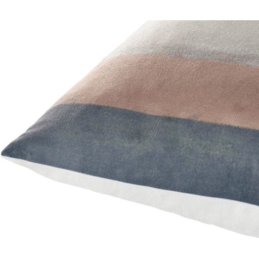 Surya Balliano Light Gray 20" x 20" Toss Pillow with Polyester Insert 1
