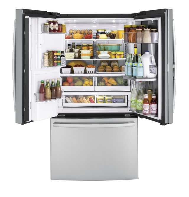 GE® 27.8 Cu. Ft. French Door Refrigerator-Stainless Steel 8
