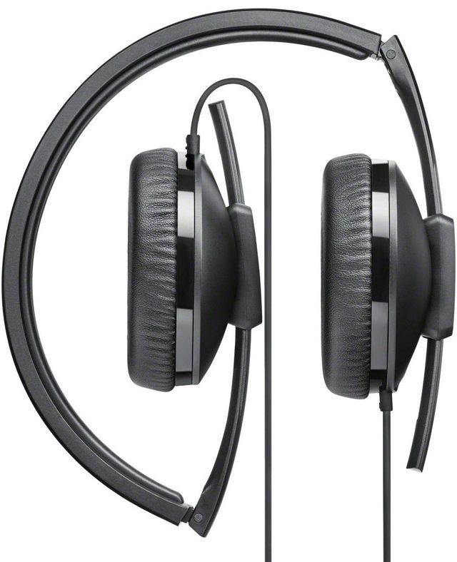 Sennheiser HD 2 Black Wired On-Ear Headphones 3