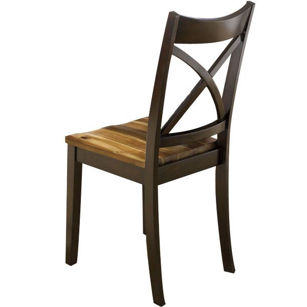 Liberty Cafe Acacia 24" X Back Side Chair-0