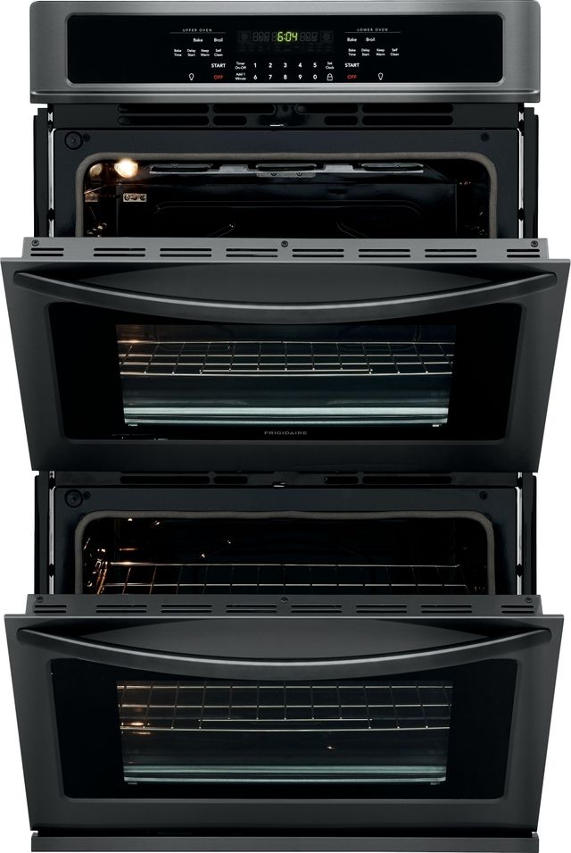 Frigidaire® 30" Black Stainless Steel Electric Built In Double Oven 2