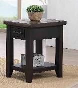 ECI Furniture Ashford Black/Distressed End Table