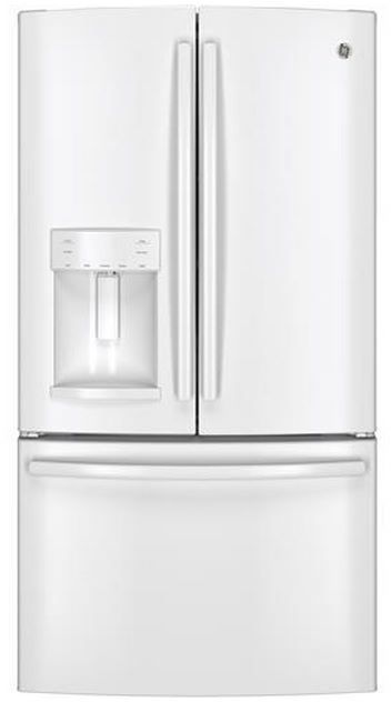 GE® 25.7 Cu. Ft. French-Door Refrigerator-White