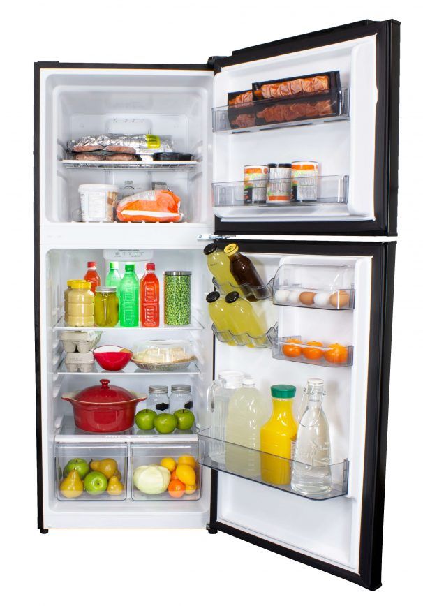 Danby® 10.1 Cu. Ft. Black Top Freezer Refrigerator 3