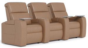 Palliser® Furniture Customizable Flicks 3-Piece Straight Power Reclining Theater Seating