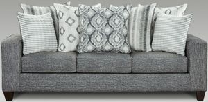 Affordable Furniture Stonewash Charcoal Sectional