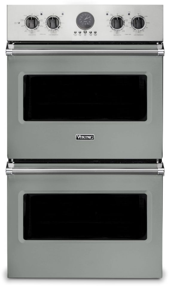 Viking® 5 Series 30" Arctic Grey Professional Built In Double Electric Premiere Wall Oven