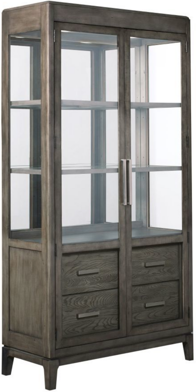 Kincaid® Cascade Gray Harrison Display Cabinet