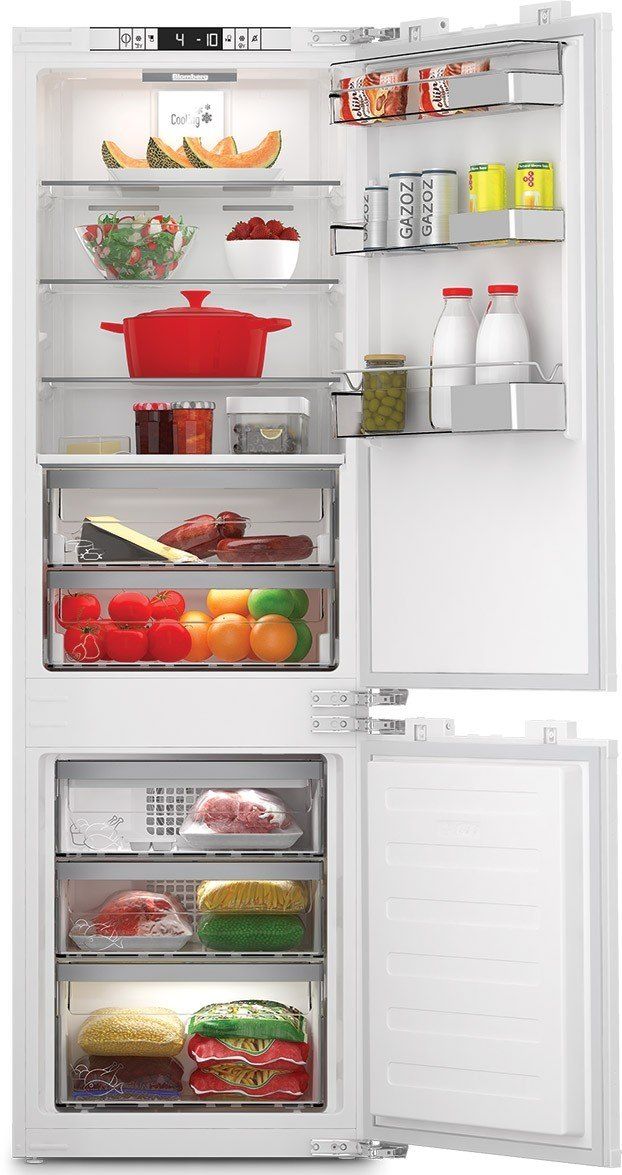 Blomberg® 8.4 Cu. Ft. Panel Ready Built In Bottom Freezer Refrigerator