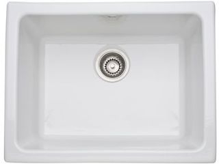 Rohl® Allia 24" Undermount Kitchen Sink-White